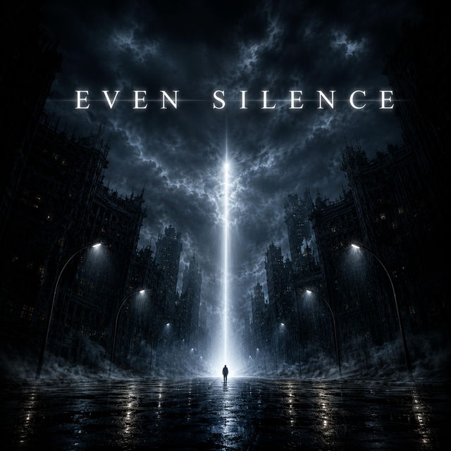 Even Silence — single cover art, TheShokesProject