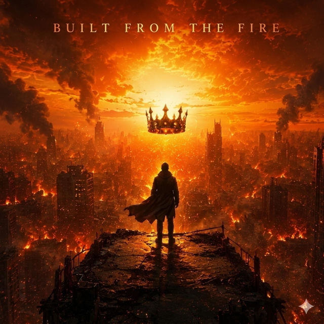Built From The Fire — single cover art, TheShokesProject