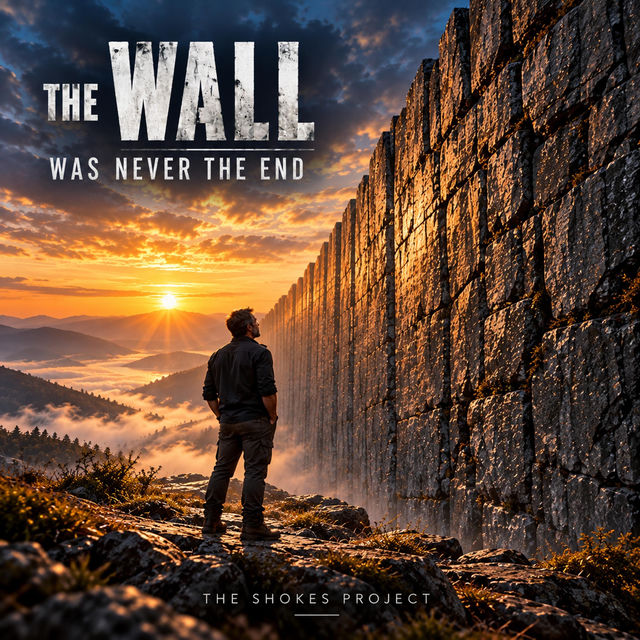 The Wall Was Never The End — single cover art, TheShokesProject