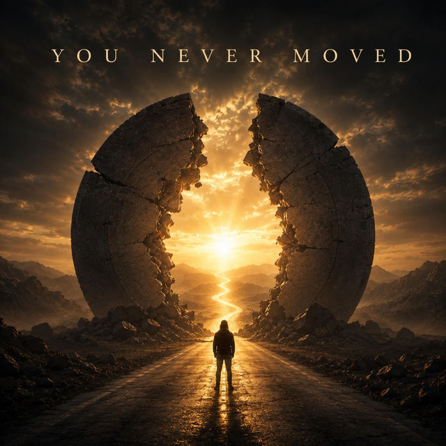 You Never Moved — single cover art, TheShokesProject
