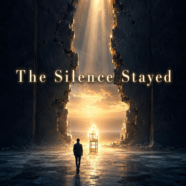 The Silence Stayed — single cover art, TheShokesProject