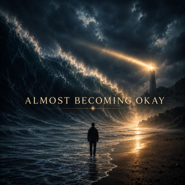 Almost Becoming Okay — single cover art, TheShokesProject