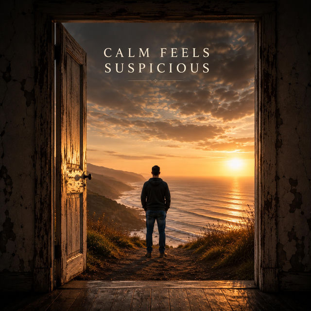 Calm Feels Suspicious — single cover art, TheShokesProject
