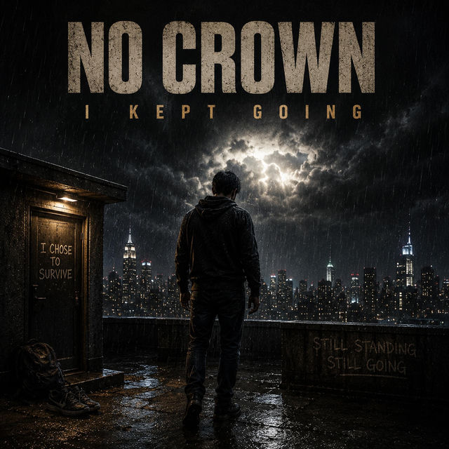 No Crown-I Kept Going — single cover art, TheShokesProject