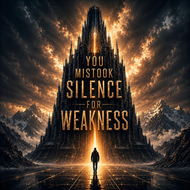 You Mistook Silence For Weakness — single cover art, TheShokesProject